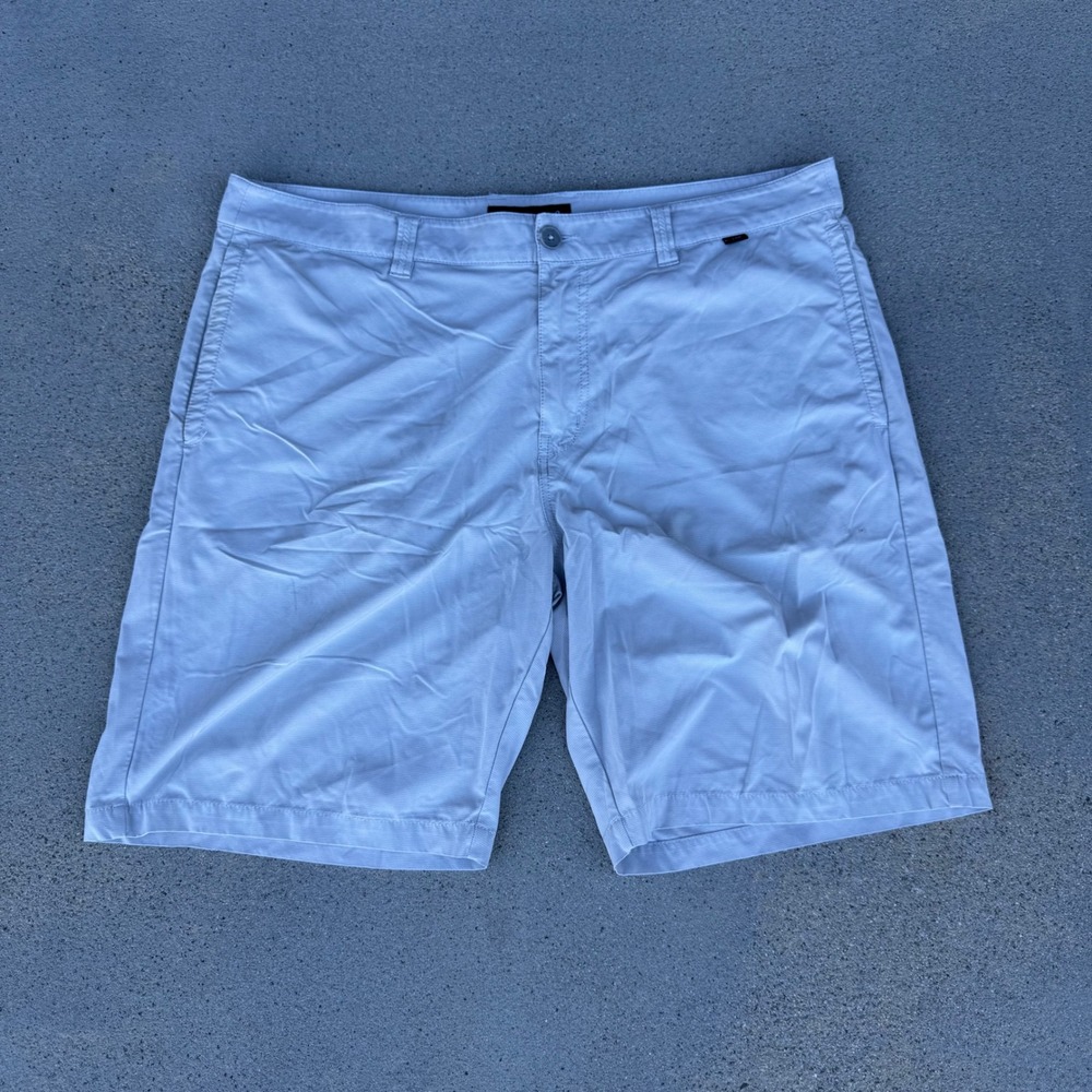 Travis Mathew Men Tan Size 38 Golf Shorts Chino Flat‎